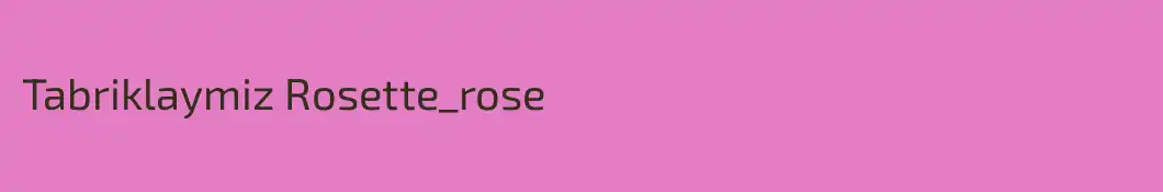 Tabriklaymiz Rosette_rose